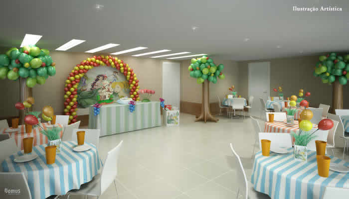 Salão de Festa na Penha - RJ